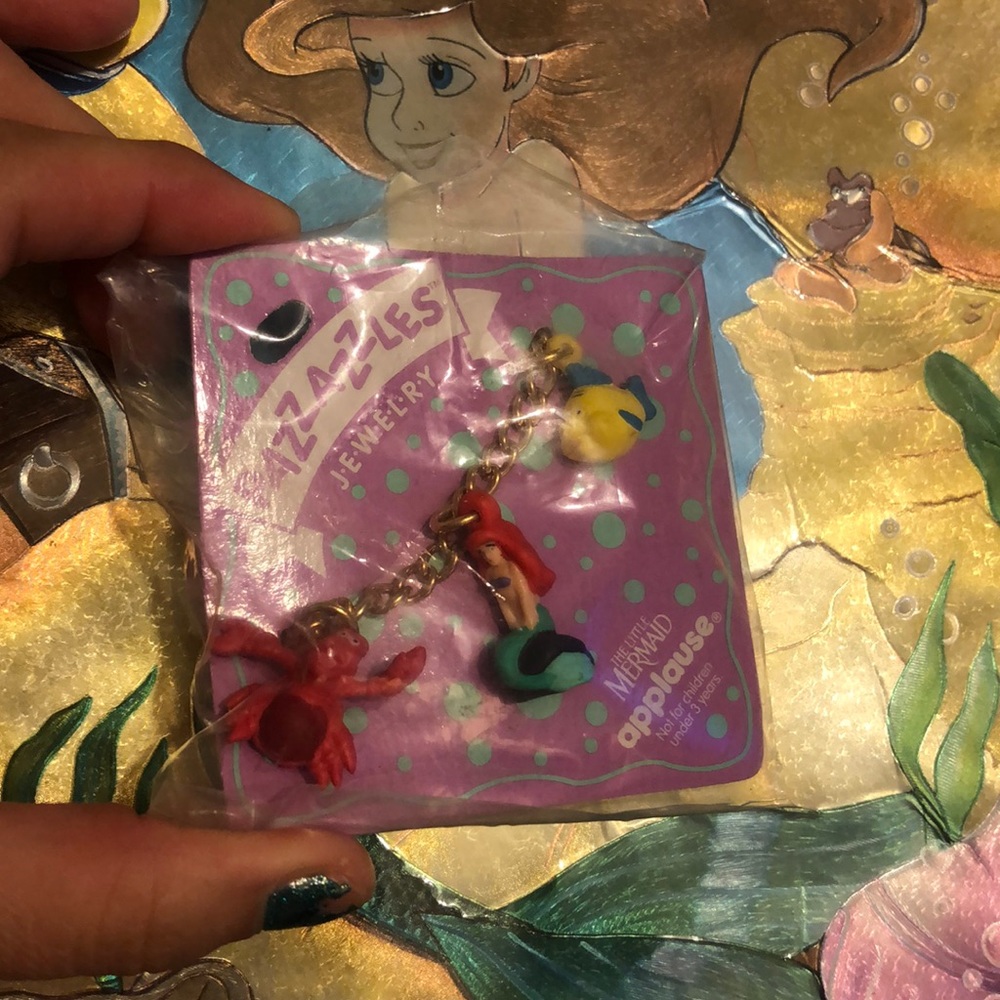 The little mermaid bracelet,vintage!